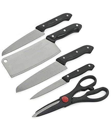 Stainless Steel Knife Kitchen Set - 6Pcs
