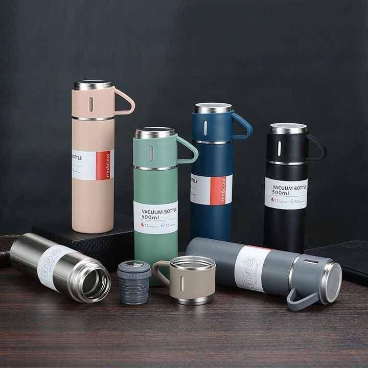 Stainless Steel Insulated Vacuum Flask Bottle - 500Ml