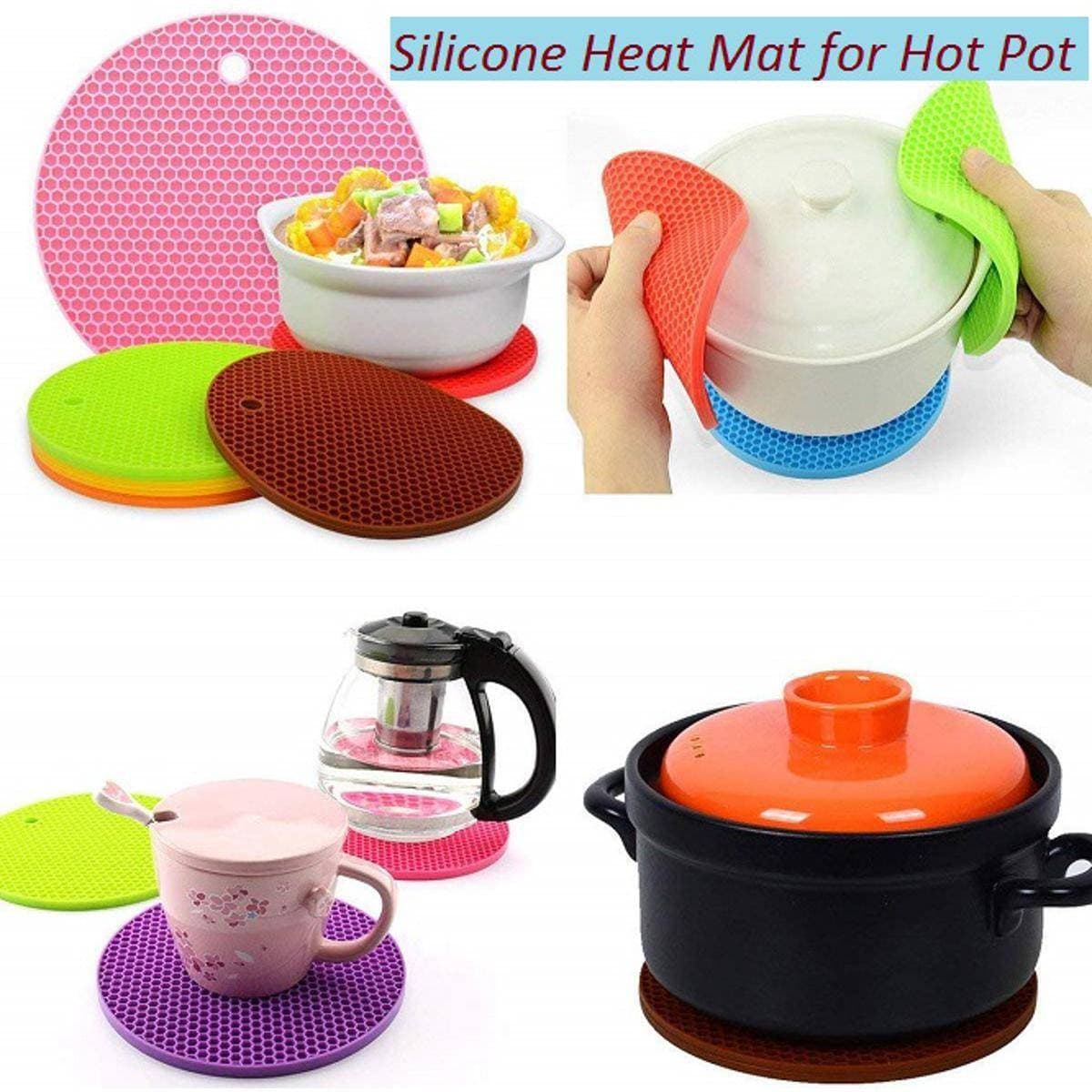 Silicone Heat Mat For Hot Pots And Dishes