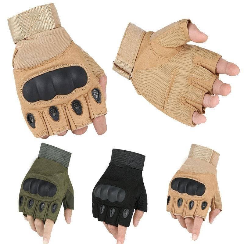Army Military Half Finger Gloves