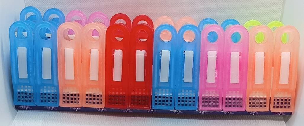 Pack of 12 Clothes Clips