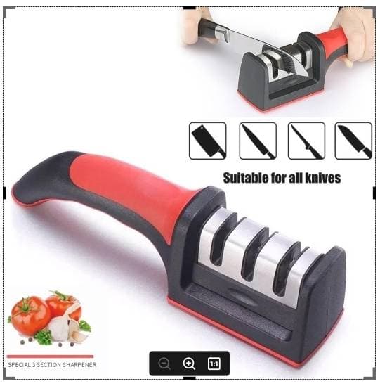 Knife Sharpener 3 Stage Steel