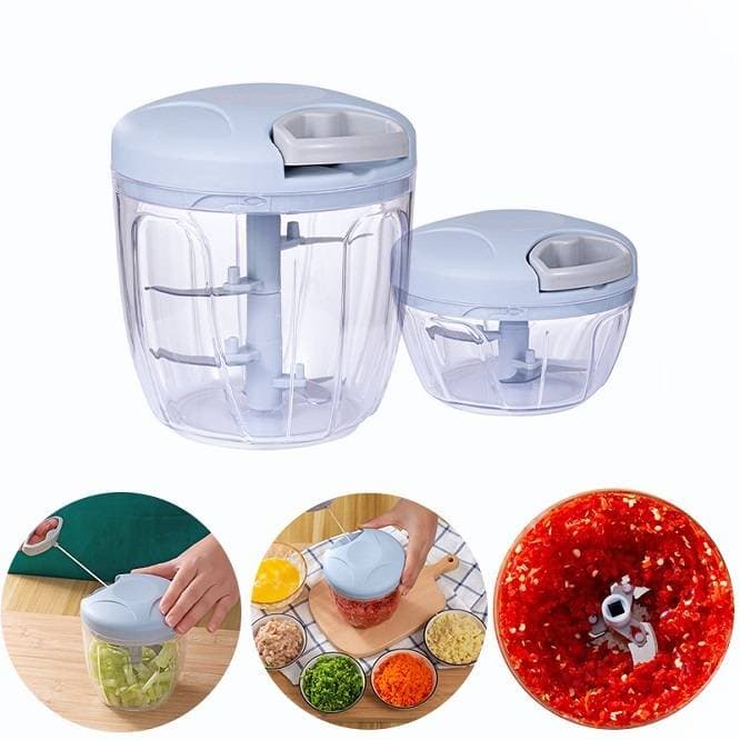 Multifunction Large Hand Pull Speedy Chopper Turbo Cutter
