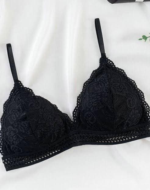 Fancy lace Net bra