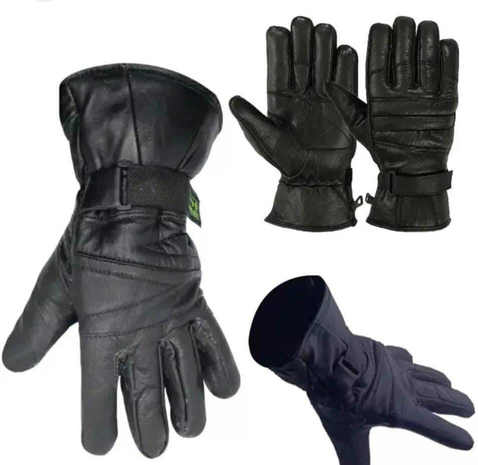 Men's leather gloves