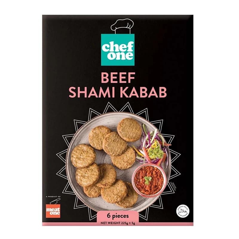 Chef One Beef Shami Kabab 225g