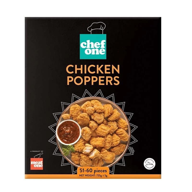 Chef One Chicken Poppers 725gm