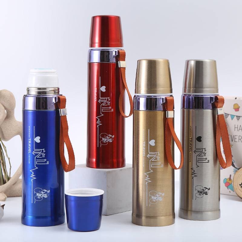 800ml Stylish Double Layer Thermos Bottle