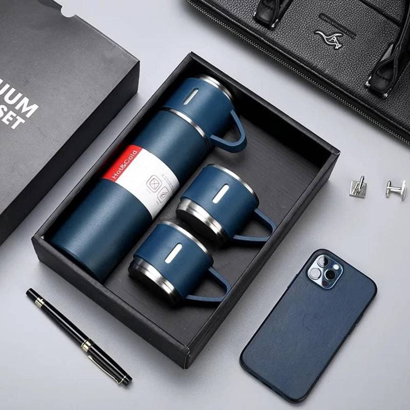 Food Grade Stainless Steel Vacuum Flask Set - 500Ml