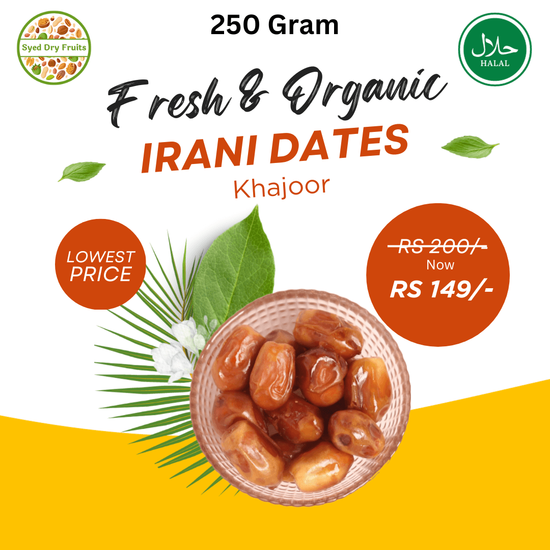 Fresh & Pure Irani Dates Khajoor - 250g