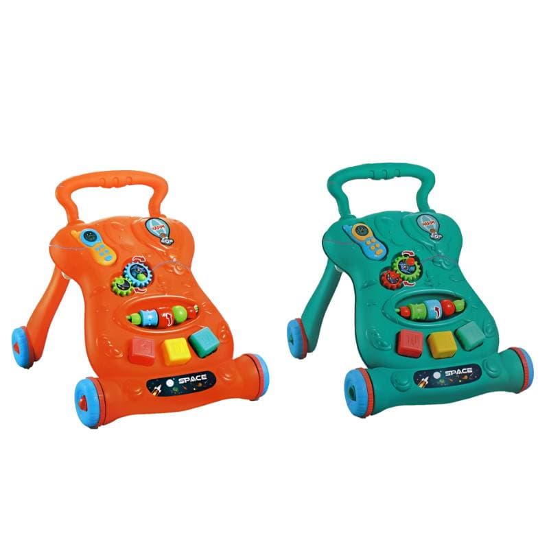 Play Together Children 2 In 1 Music Walker With Rattles