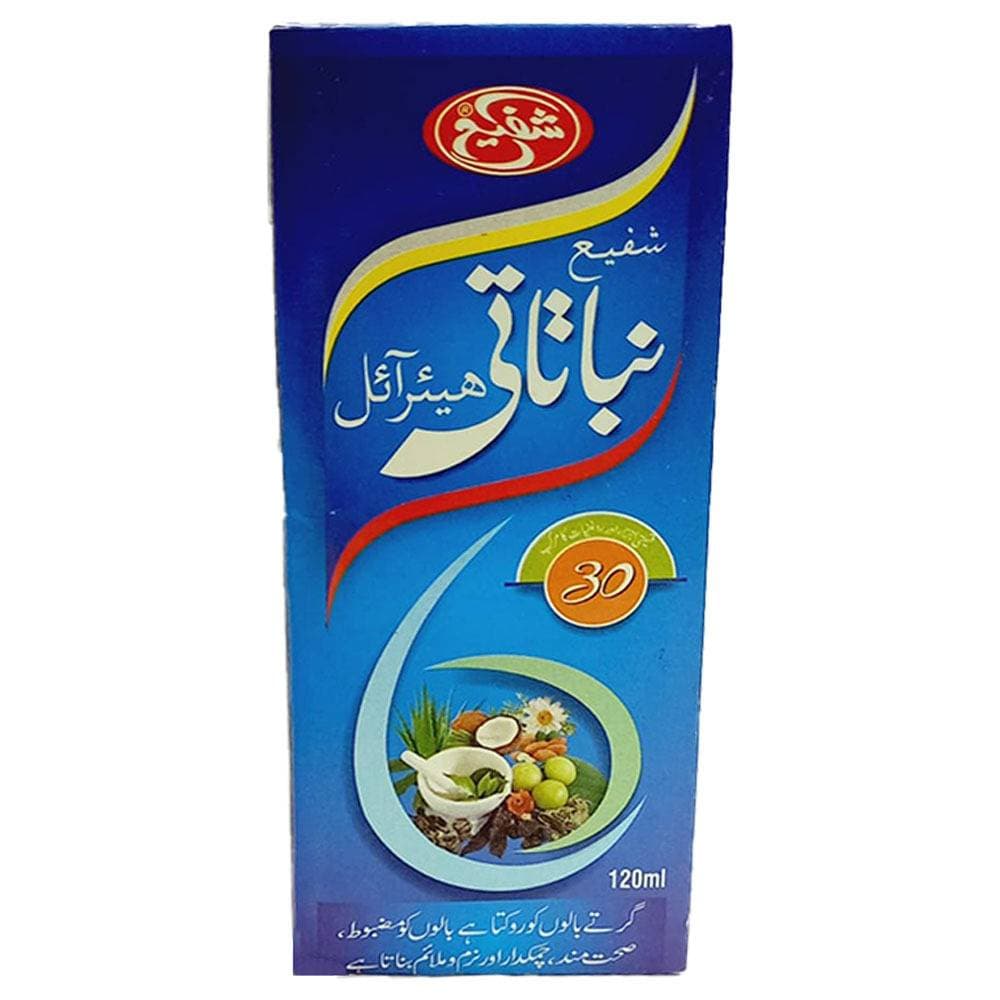 Nabatati Hair Oil By Shafi - 120ml