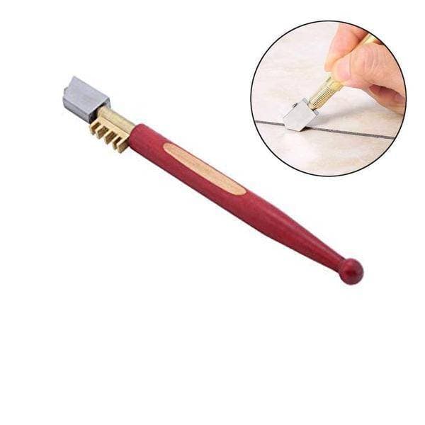 Diamond Glass Cutter Wooden Handle