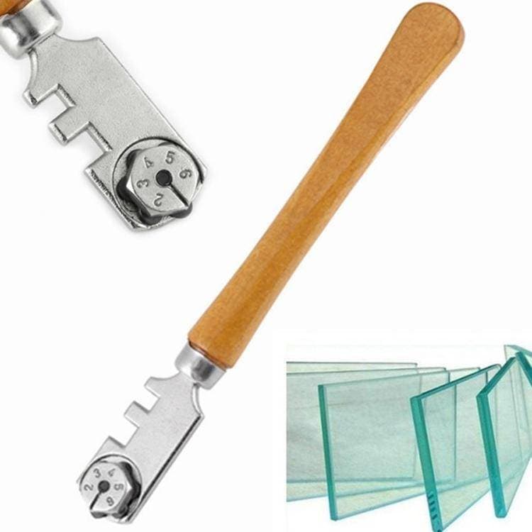 Six Wheels Glass Cutter