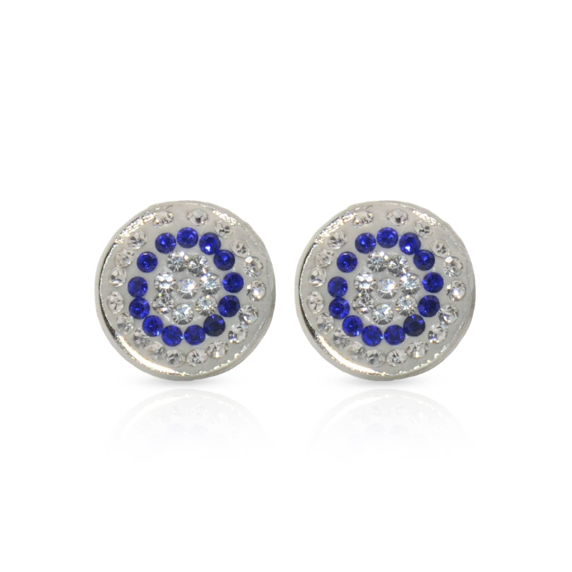 Cufflers Classic Silver Round Cufflinks Cu-0014