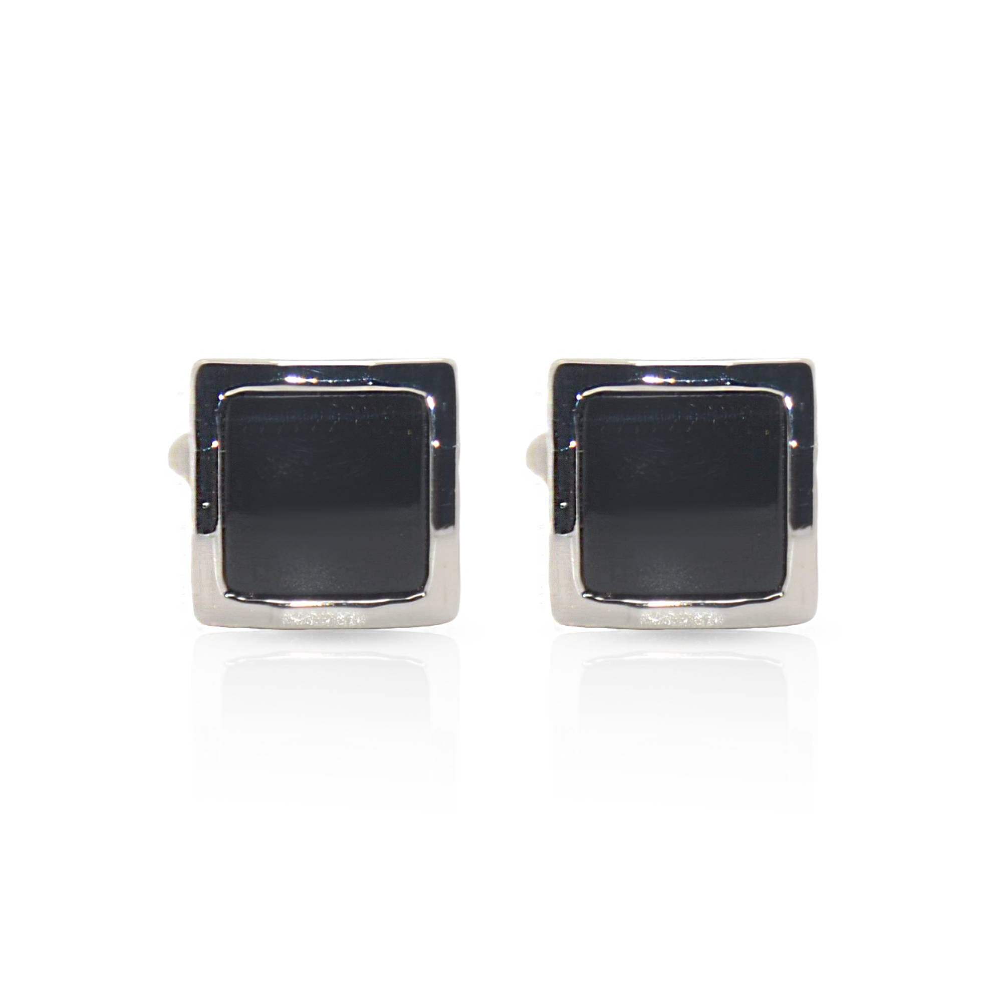 Cufflers Novelty Black Box Cufflinks Cu-2028 With Free Gift Box