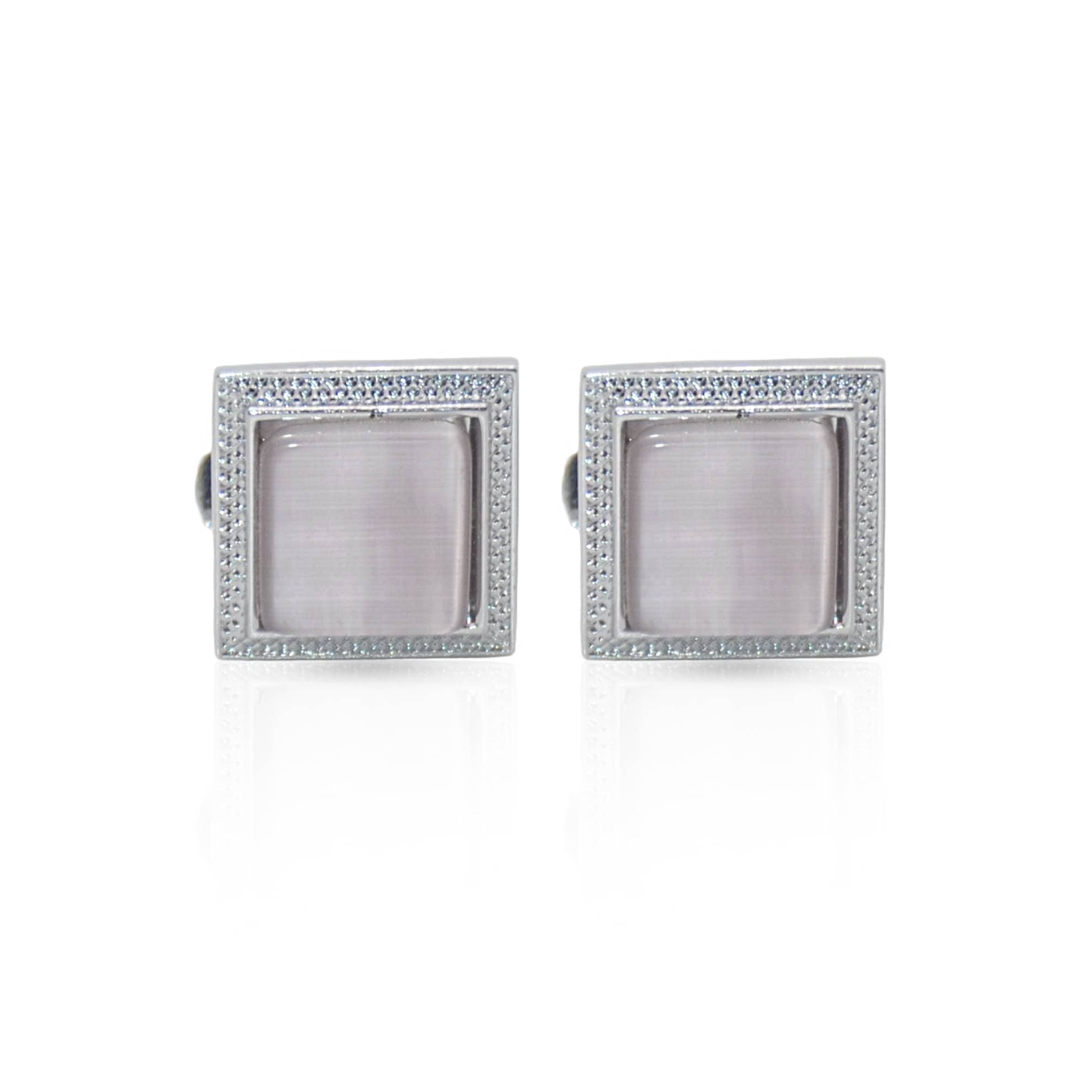 Cufflers Novelty Cufflinks Cu-2030 | Free Gift Box | Silver Box Design
