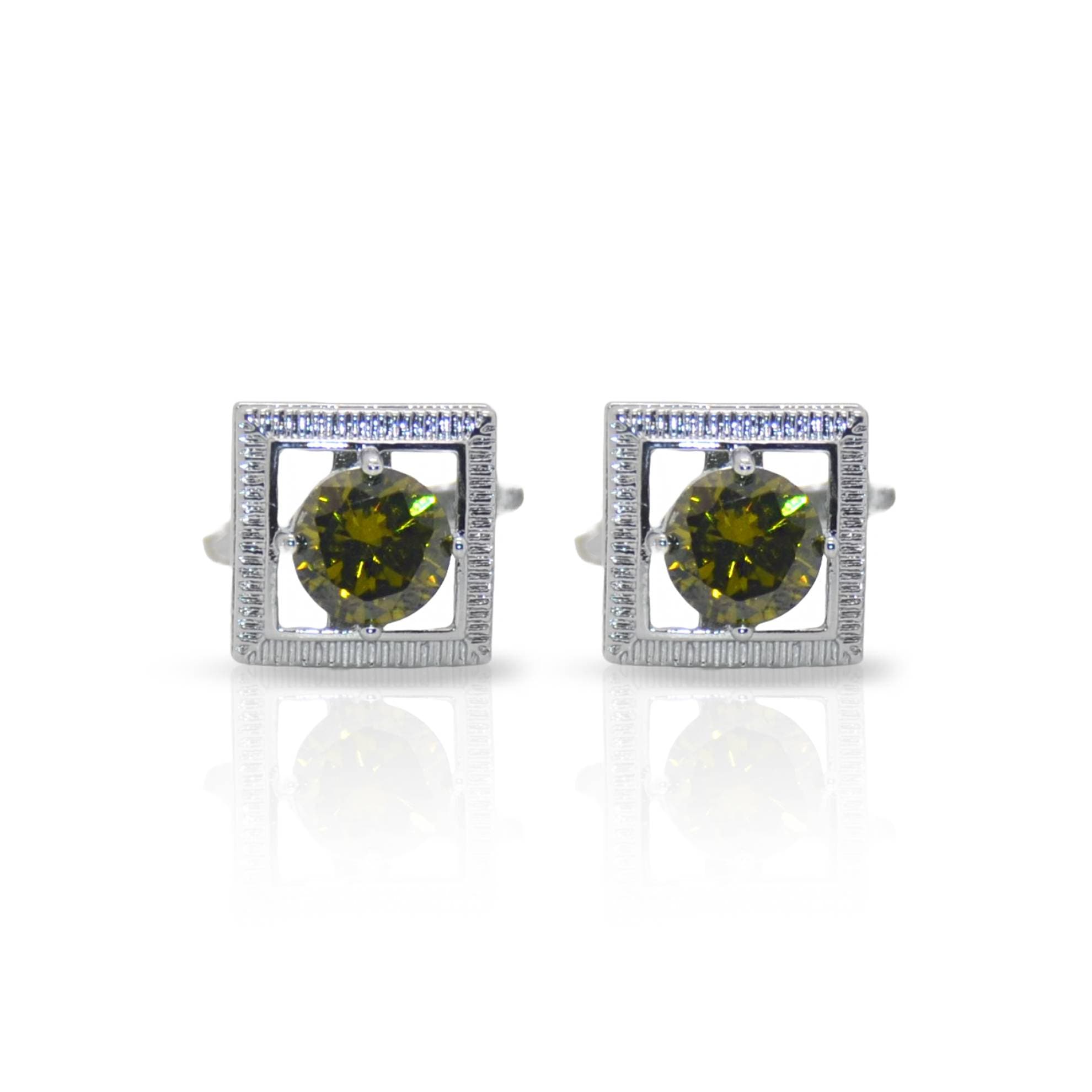 Cufflers Modern Silver Cufflinks Cu-3009 With Free Gift Box