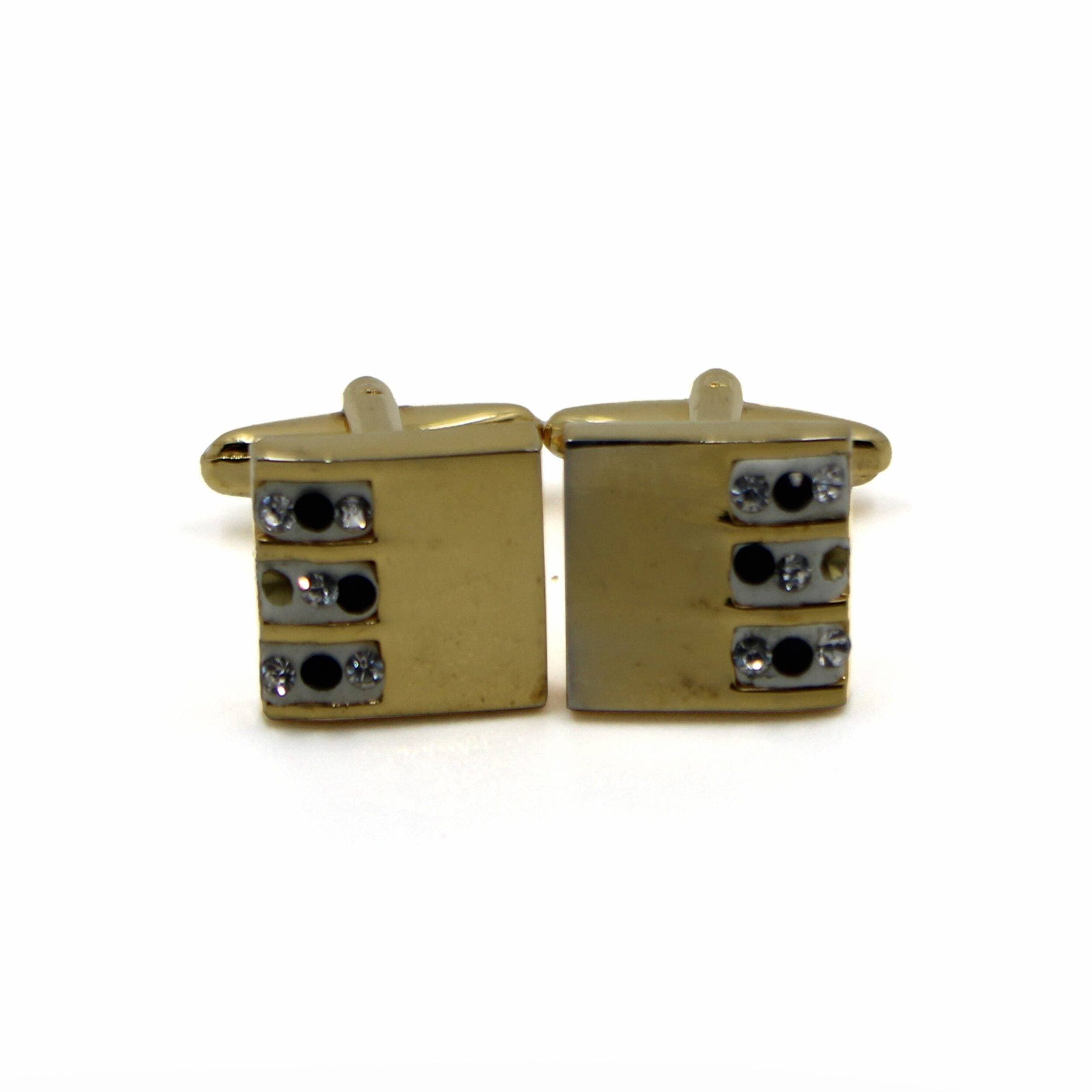 Cufflers Vintage Square Cufflinks Cu-1011 With Free Gift Box