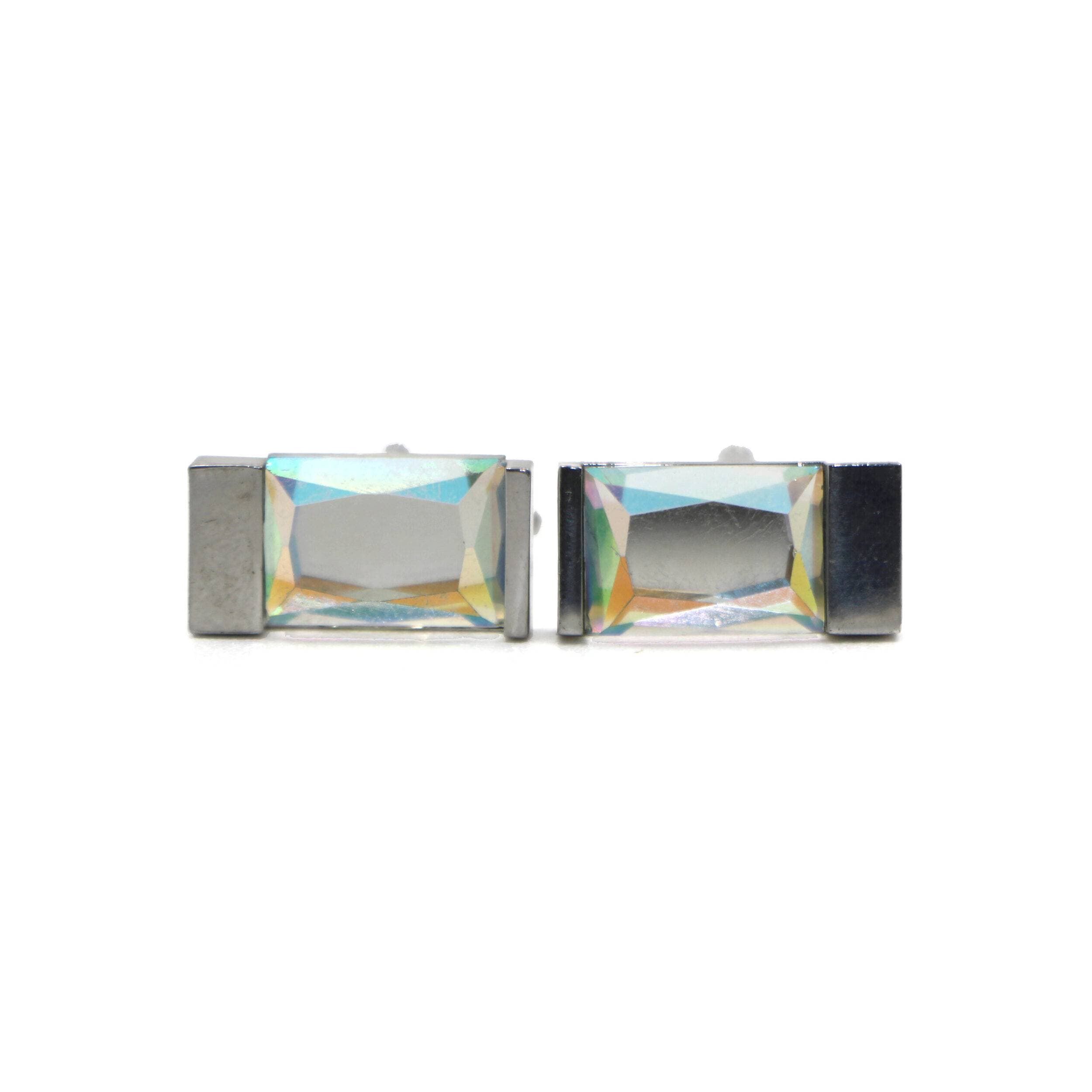 Cufflers Vintage  Rectangle Cufflinks Cu-1015 With Free Gift Box