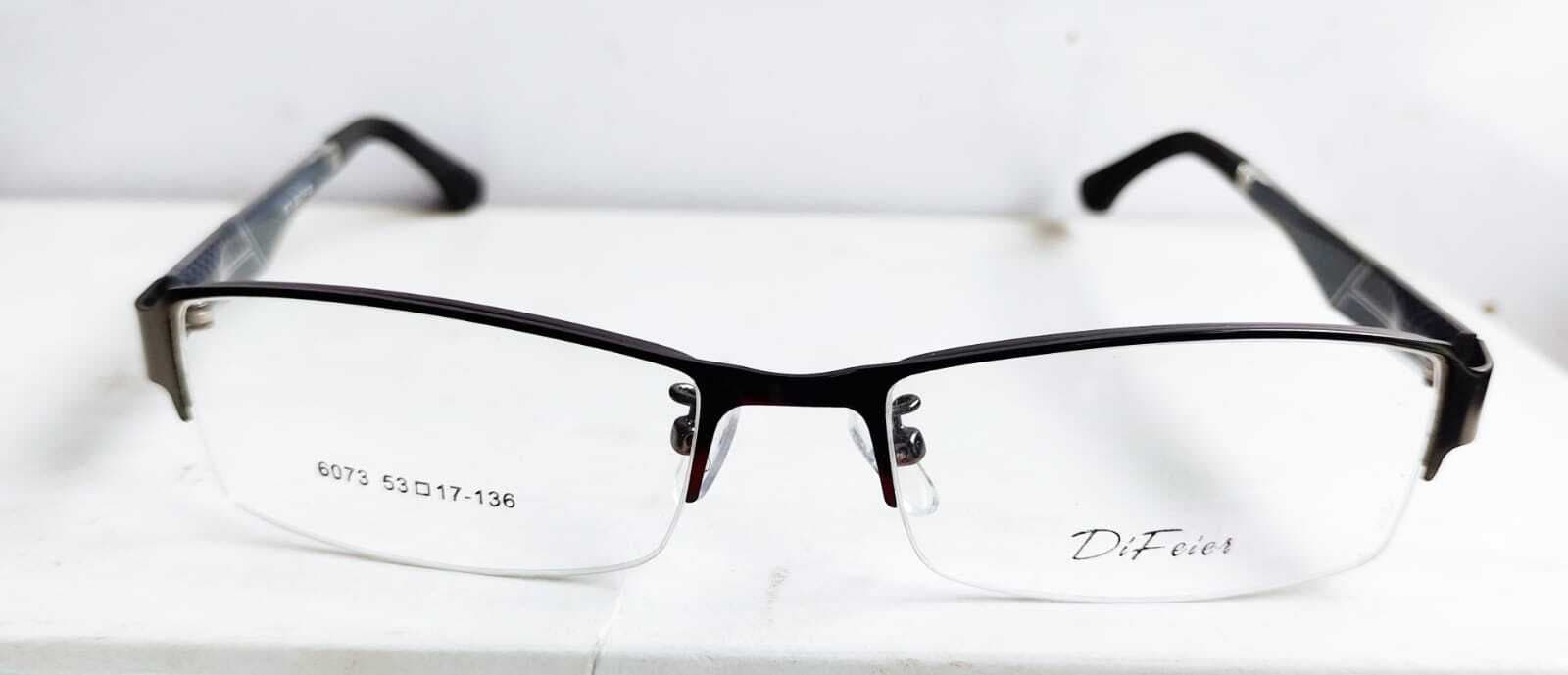 Beutiful Half Metal Eyeglass Frame