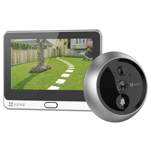 Ezviz Dp2C Wire-Free Peephole Doorbell, 1080P