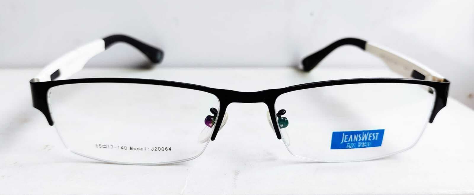 Beautiful Metal Black&White Eyeglass Frame