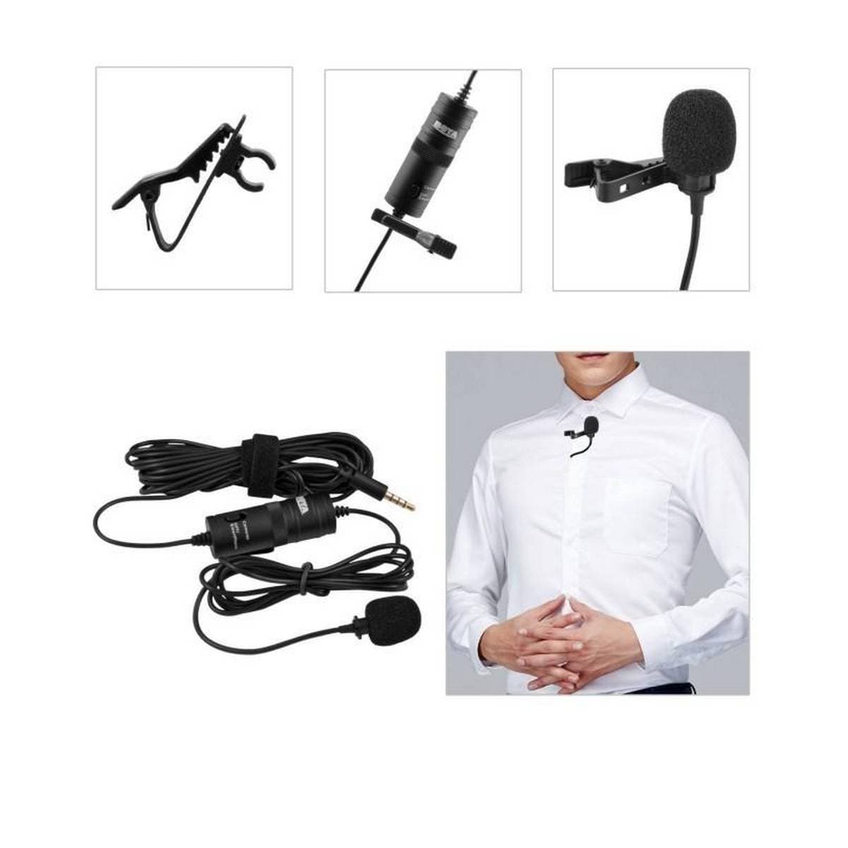 Boya By-M1 Compact On-Camera Video Microphone