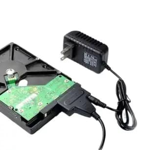 USB 2.0 to SATA Converter Connects Your 2.5/3.5in HDD/SSD - Up to 2TB