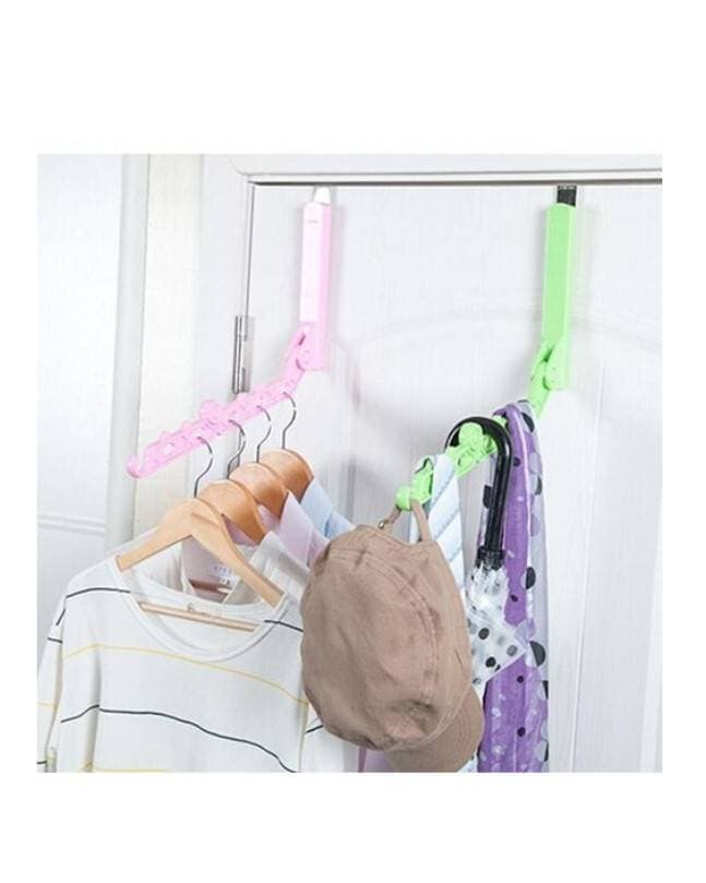 Plastic Drying Storage Rack Clothes Holder Folding Hanger