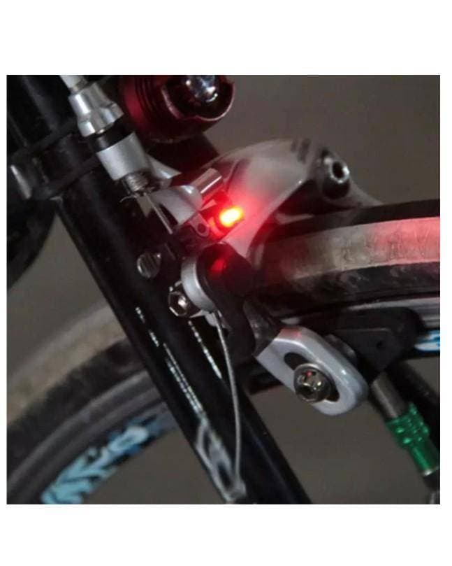 1Pc Bicycle Rainproof Brake Led Red Lamp Light