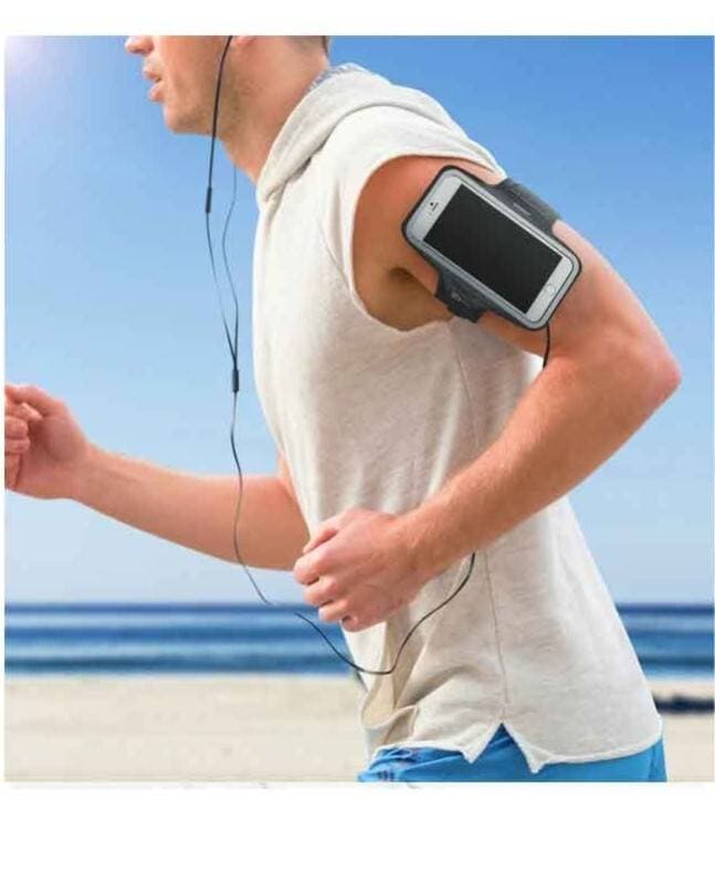 Mobile Sports Running Arm Band - Black