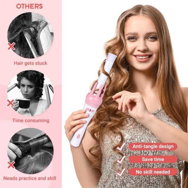 Automatic Hair Curler Professional Rotating Curling Iron