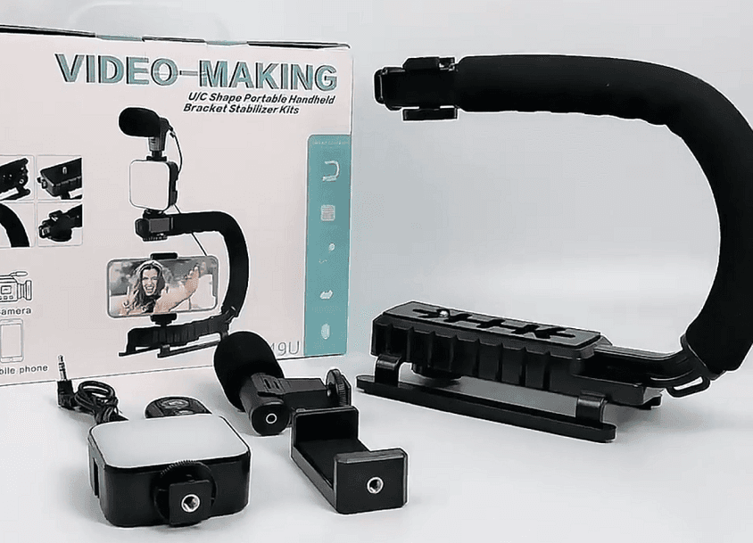 Ay-49U U Shaped Video Making Handheld Stabilizer Kit Camera Gimbal