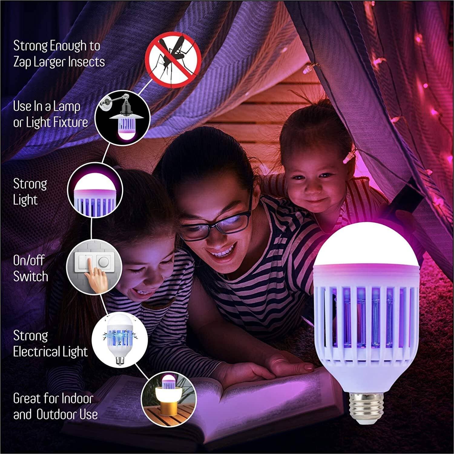 Led Mosquito Killer Bulbs Lamp Light Electric Insect Killer Bulb