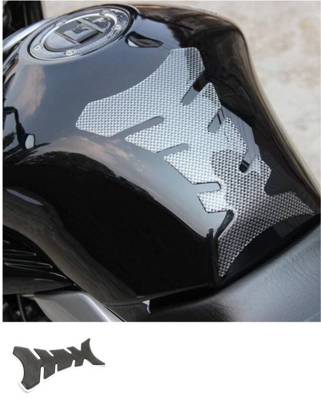 Carbon Fiber Tank Pad Tank Protector For Motorcycle Universal Fish Bone