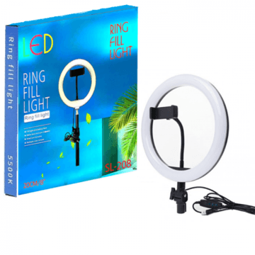 Selfie Ring Light 22.4Cm With Clip