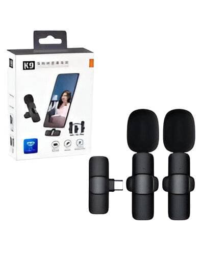 Wireless Mic K9 Type C 2 Microphone