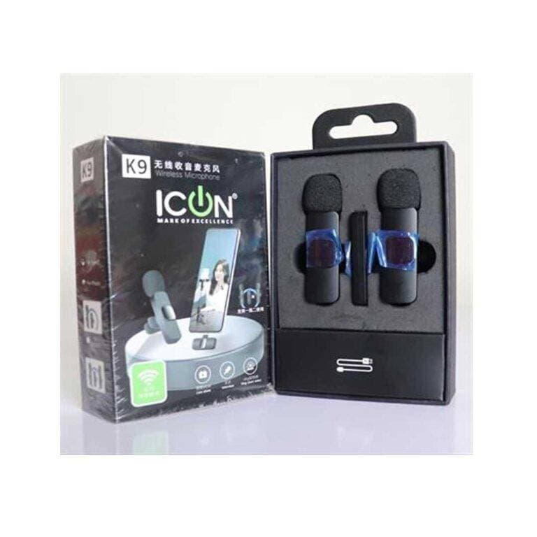 Icon Wireless Dual Microphone K9 For Type-C And Iphone