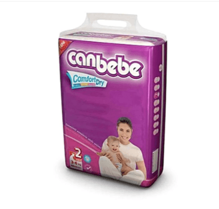 Canbebe Diapers Size 2 (3-6kg) 40 Pieces