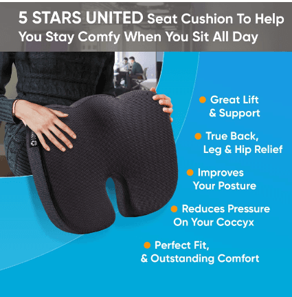 Coccyx & Back Care Cushion - Combo Discount Pack