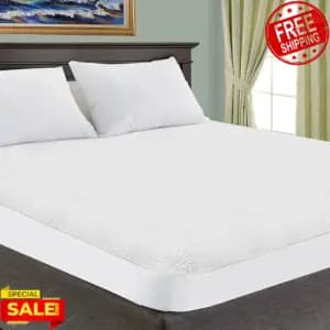 Waterproof Mattress Cover Single And Double Bed Breathable