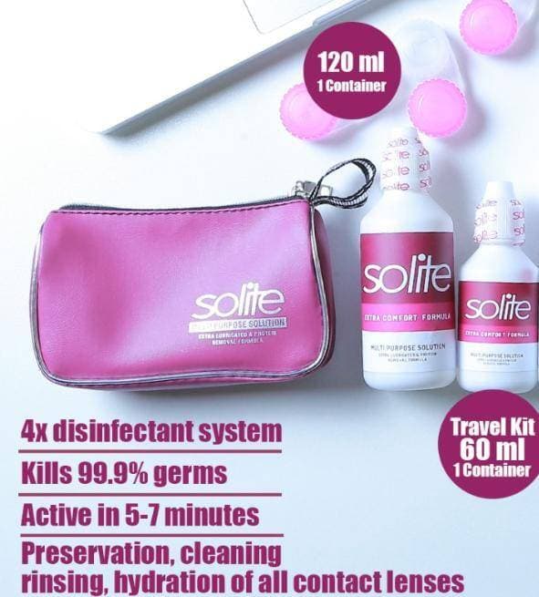 Dahab Color Lens With Applicate Plus Solite Solution Kit