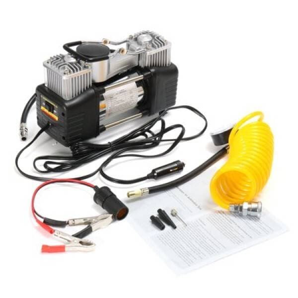 Heavy Duty Double Cylinder Air Compressor Tire Inflator