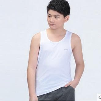 Pack Of 5 - White100 % Cotton Sando Vest Buniyan For Kids