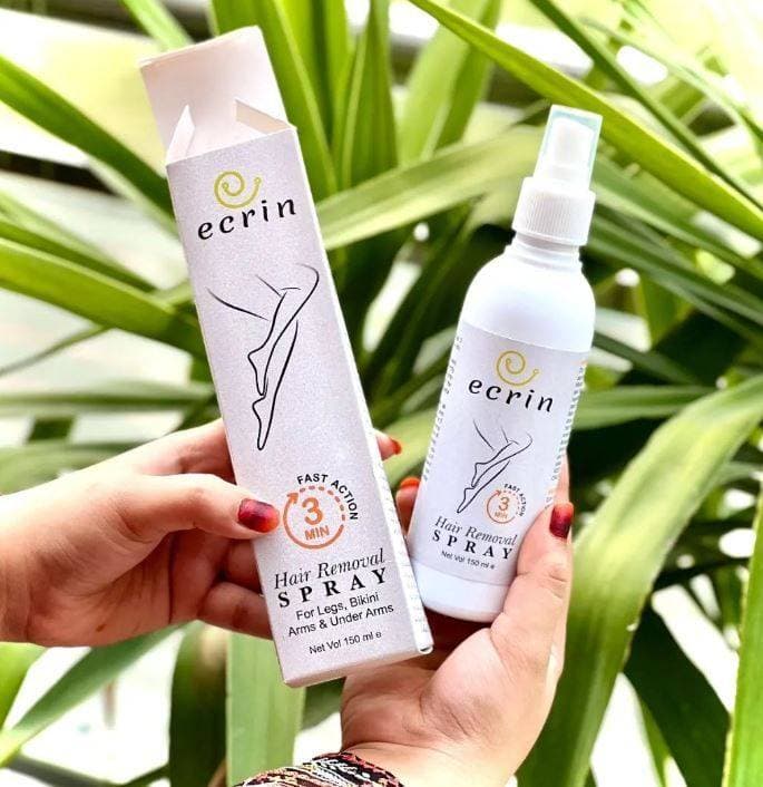 Ecrin Hair Removal Spray The fastest way to remove hair