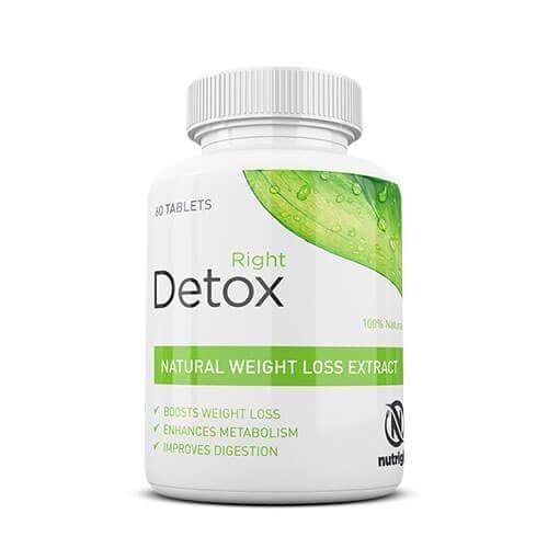 Nutright Right Detox 100% Organic Dietary Supplement