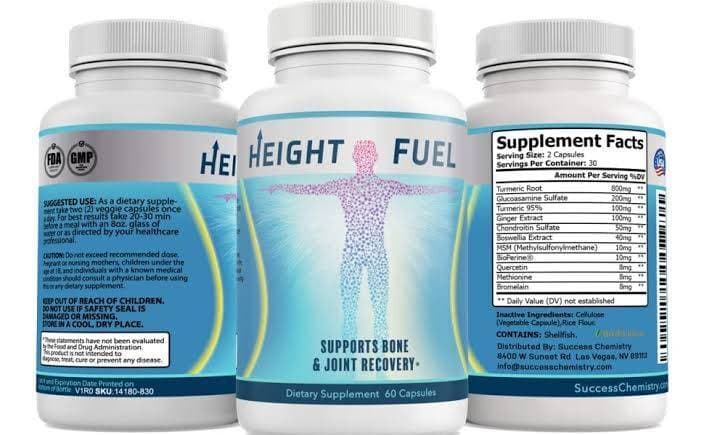 Height Fuel Premium Growth Enhancement Bone & Joint Growth Aid