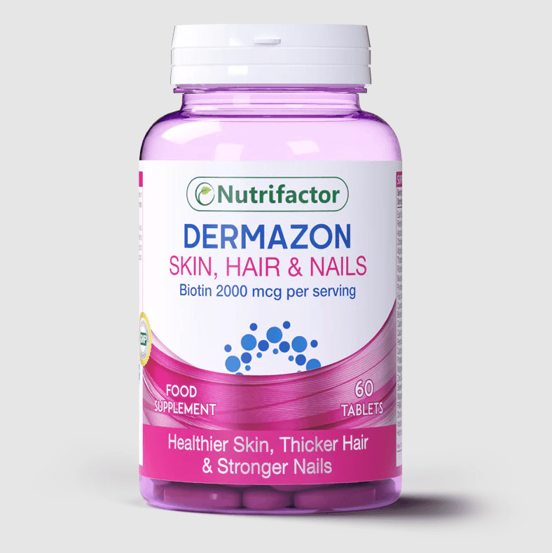 Dermazon Healthier Skin,Thicker Hair And Stronger Nails Biotin 2000mcg