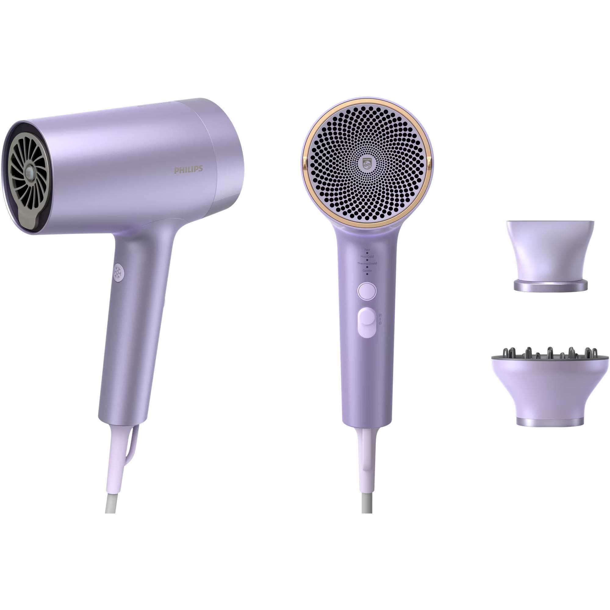 Bhd720/05 Hair Dryer 7000 Purple With Thermo Shield Advanced Technology